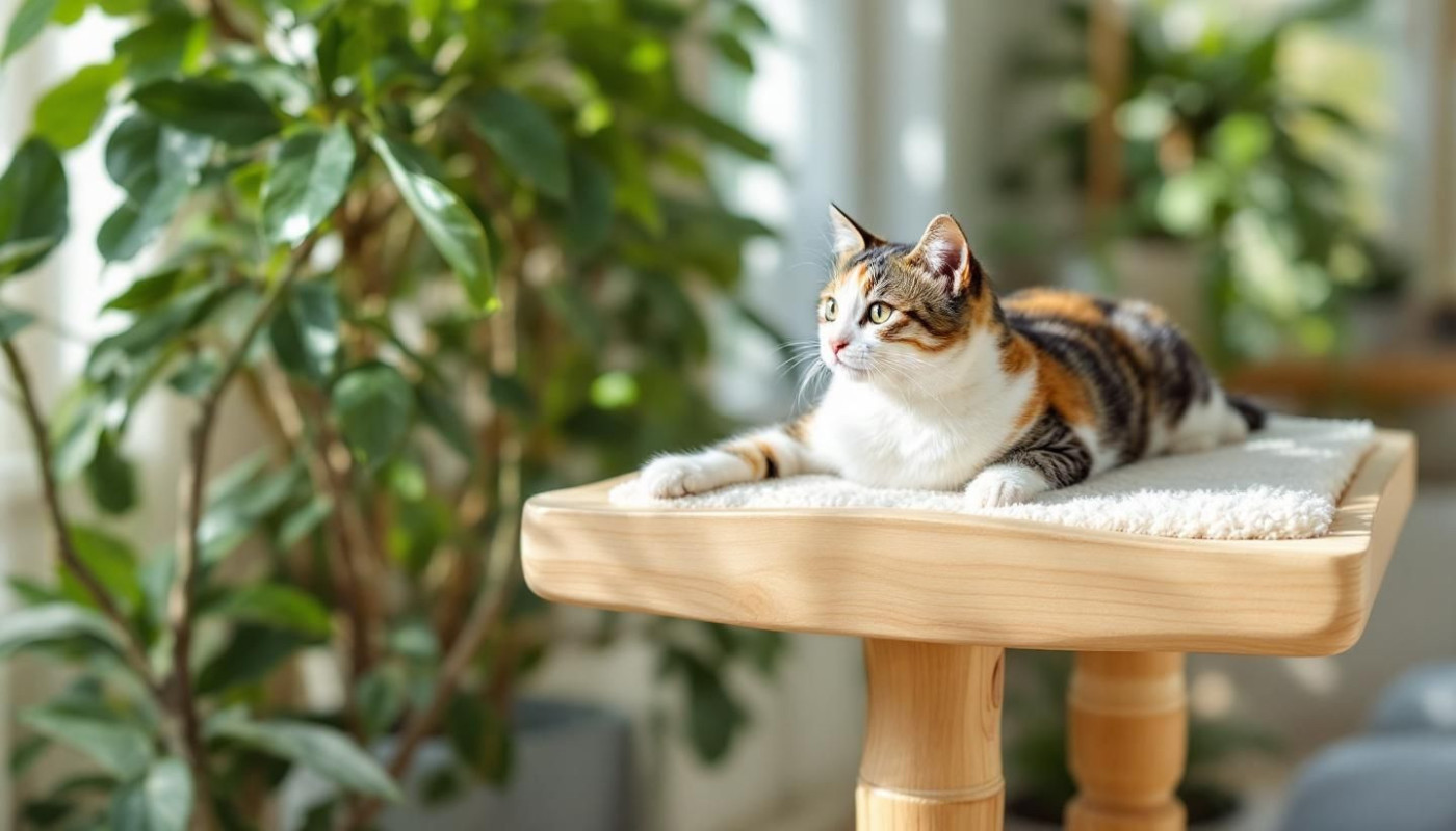 Ökologische Katzenmöbel: Vorteile von Naturholz im Vergleich